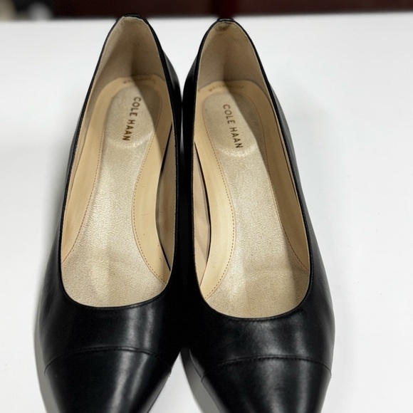 Cole Haan Go-To Shayla Block Heel Pumps Black Size 10B - Picture 13 of 13